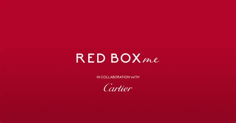 RedBoxMe in collaboration with Cartier.